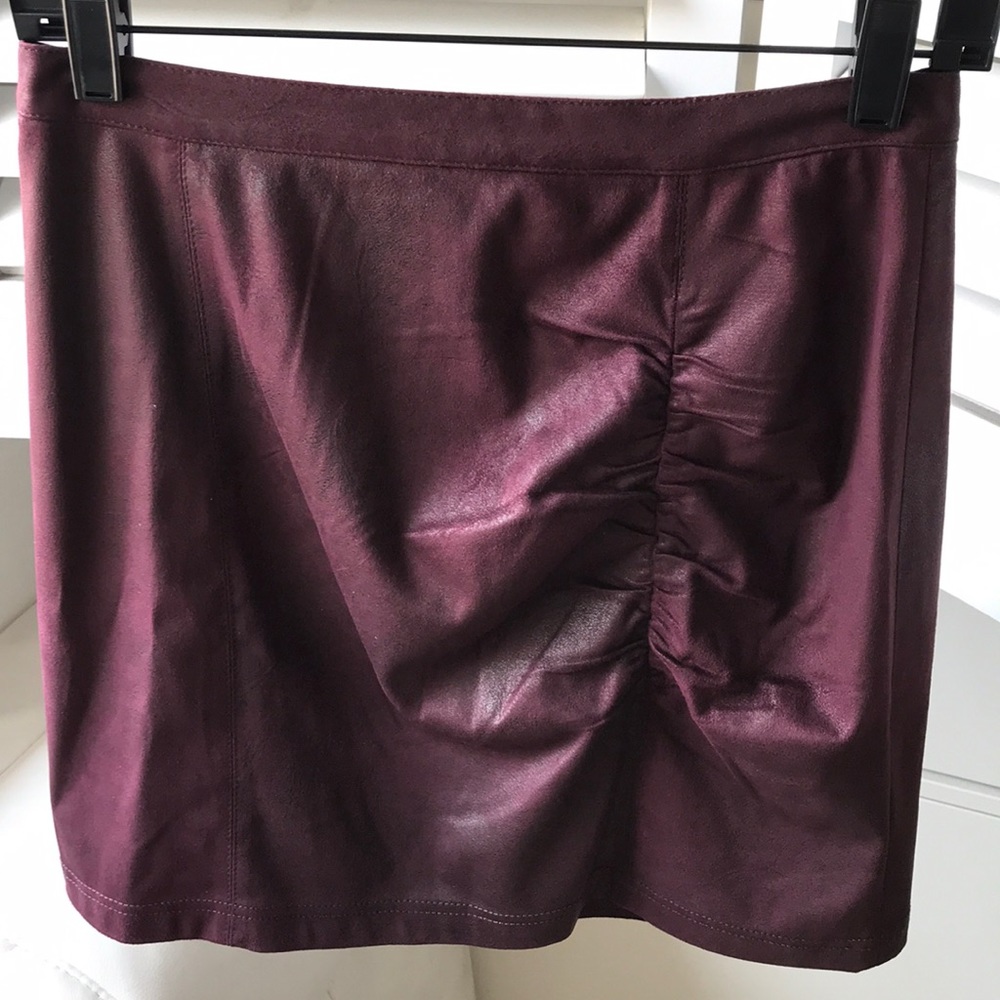 suede skirt Free people, size S